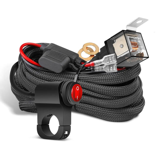 Cableado con Interruptor para Barra LED — 12V/24V 120W