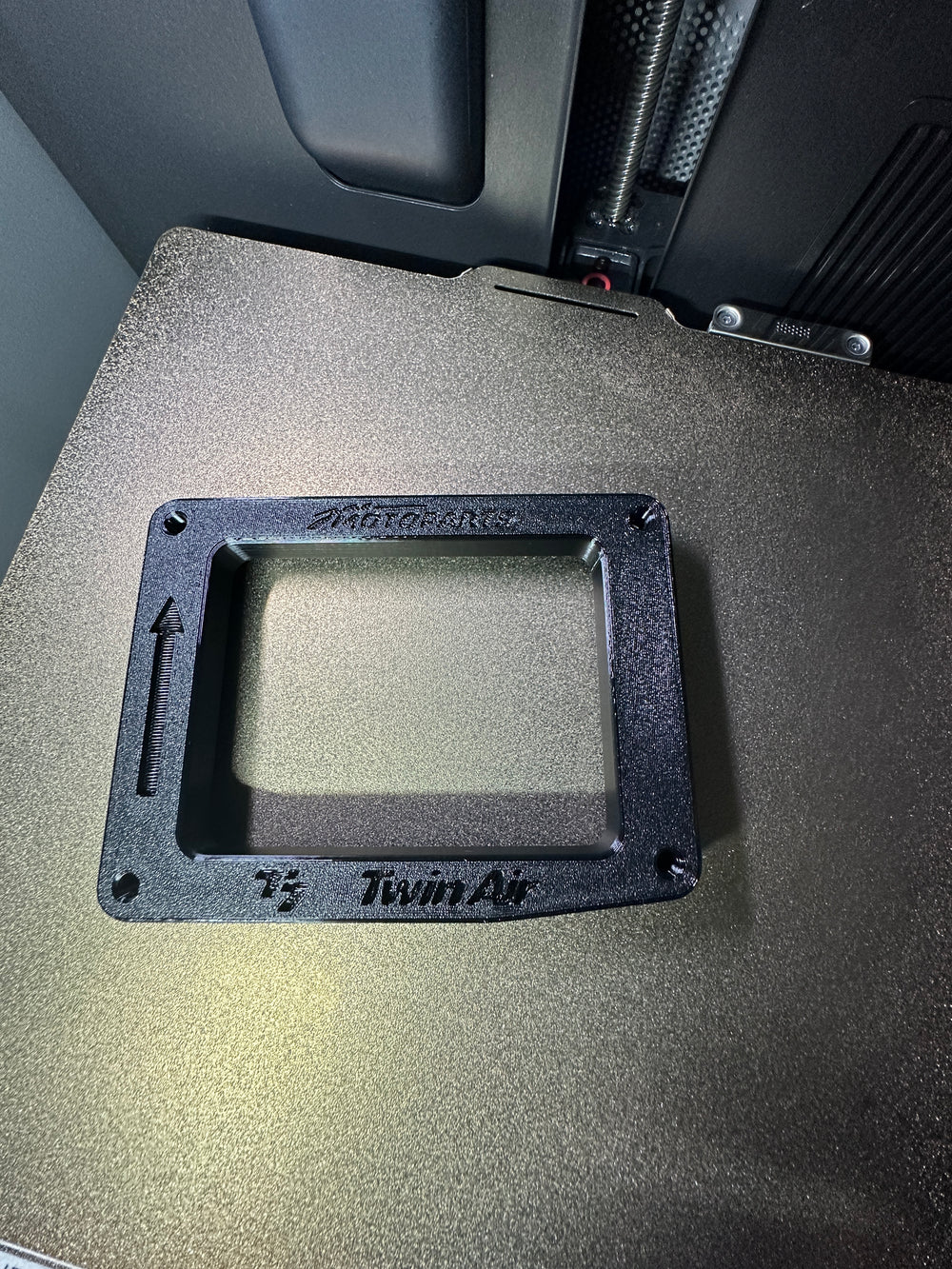 Marco prefiltro Twin Air para Yamaha Ténéré 700, pieza impresa MotoParts